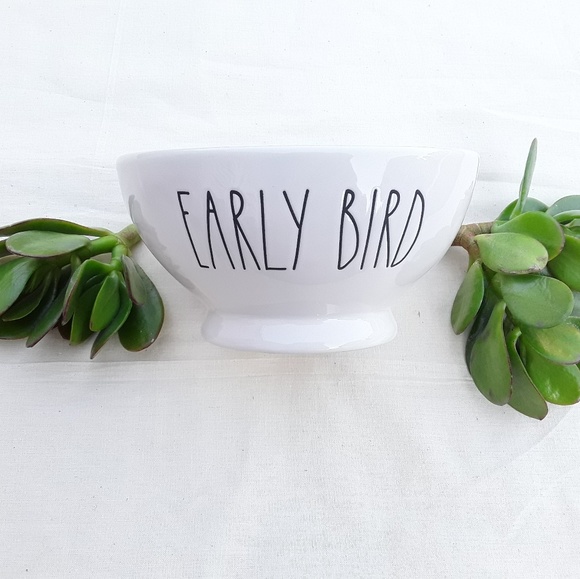 Rae Dunn Other - 🕊 NWT Rae Dunn EARLY BIRD Bowl Rae Dunn Other - 🕊 NWT Rae Dunn EARLY BIRD Bowl